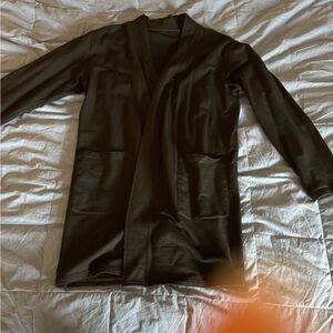 Woolx “Paisley” Open Front Cardigan